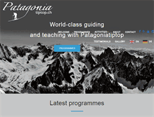 Tablet Screenshot of patagoniatiptop.ch